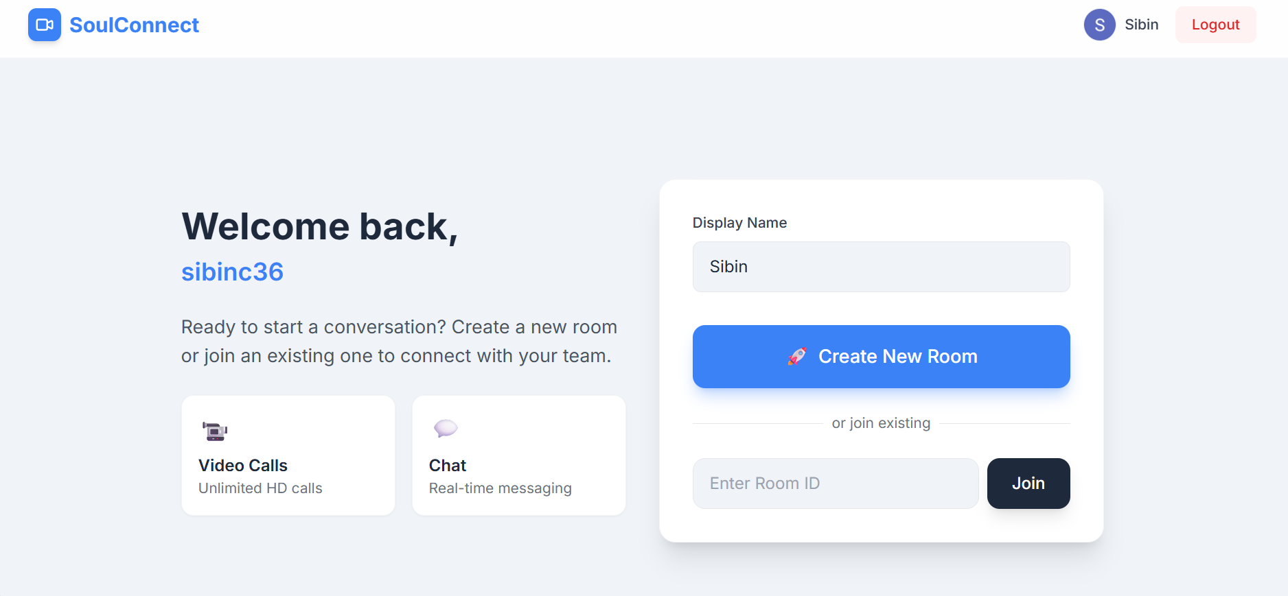 PeerConnect – Real-Time Video Communication Platform